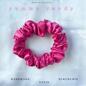 Yummy Candy Satin Scrunchie